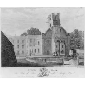   Parkyns,Parkyns family estate,Bunney Hall,1797,England,Illustration