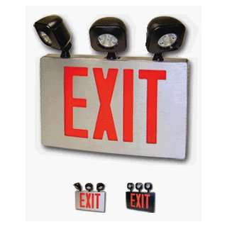  LED Cast Exit Sign: Home Improvement