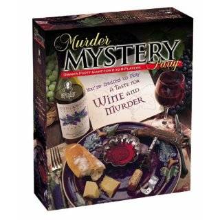 Murder Mystery Party   A Taste for Wine and Murder by University Games