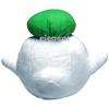 Nintendo Super Mario Bros Boo Ghost 8 Green Plush Doll  