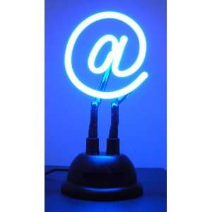  USB Powered Neon Sign with At (@) Symbol Electronics