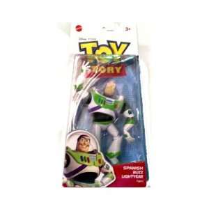   : Disney Pixar Toy Story Spanish Buzz Lightyear Figure: Toys & Games