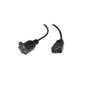  5FT POWER ADAPTER CABLE (5 15R TO C14): Electronics