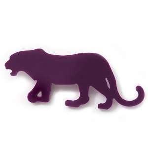  Purple Acrylic Tiger Brooch Jewelry