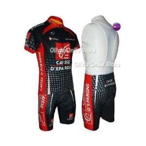  2011 caisse short sleeve cycling jersey and bib shorts s 
