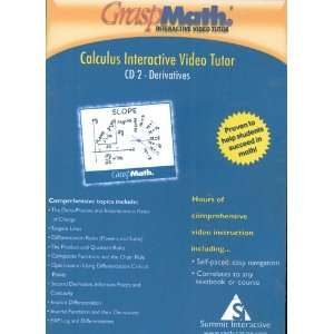   Calculus Interactive Video Tutor CD/ROM #2 Derivatives Office