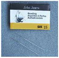 English Beading Needles seed delicas bugles 10 12 13 15  