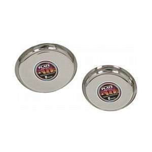 Olicamp Small Stainless Steel Plate:  Sports & Outdoors