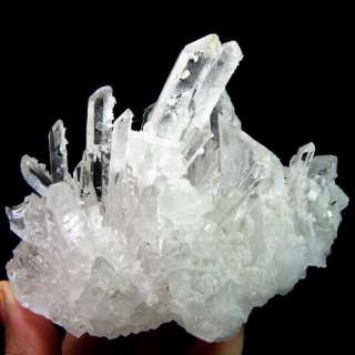 Clear Quartz Crystal Cluster Specimen CZ090  