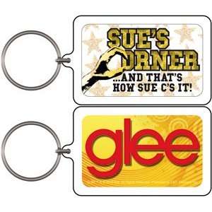  GLEE SUE SEES IT LUCITE KEYCHAIN Toys & Games