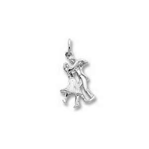  Dancers Charm   Gold Plated: Jewelry