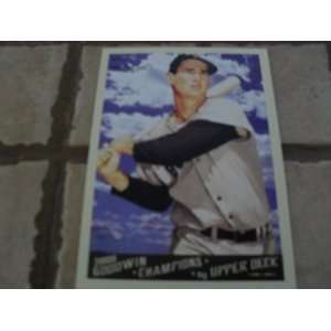   Upper Deck Goodwin Champions Ted Williams #41 Card: Everything Else