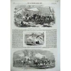   1856 Railway Engineers Santhals Fight Camp Jeypore War