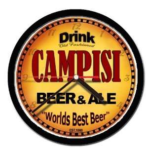  CAMPISI beer and ale cerveza wall clock: Everything Else