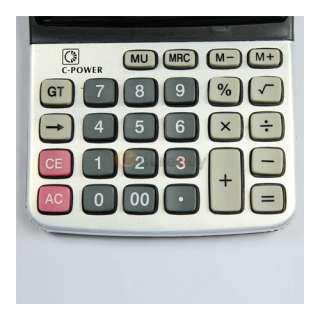 NEW Portable Business Mini Desktop Calculator 12 Digit  
