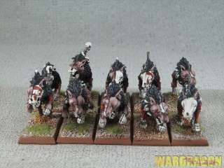 25mm Warhammer WDS painted Vampire Counts Dire Wolves y86  