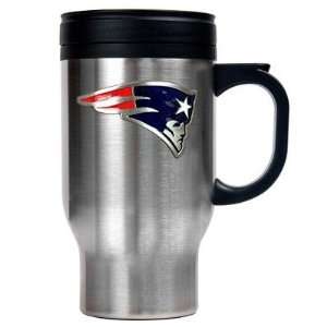  NFL New England Patriots Stainless Steel Thermal Mug w/Pewter 