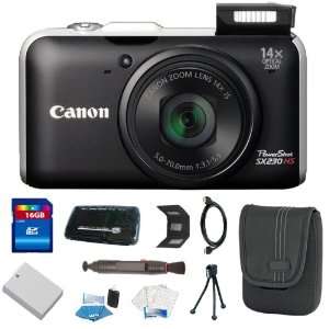 Canon PowerShot SX230HS 12 MP Digital Camera with HS SYSTEM and DIGIC 