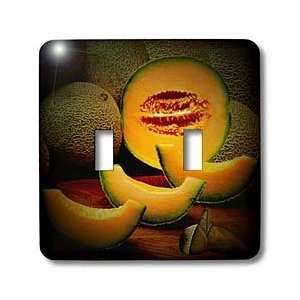  Sandy Mertens Food Designs   Cantaloupes   Light Switch 