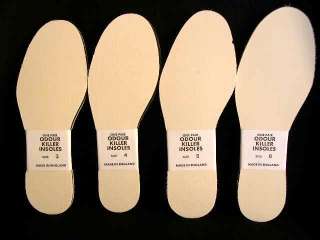 SMELLY FEET ODOUR EATERS INSOLES WORK BOOTS MAN SIZE 12  