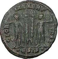 CONSTANTINE II Jr. 337AD Authentic Ancient Genuine Roman Coin Legions 