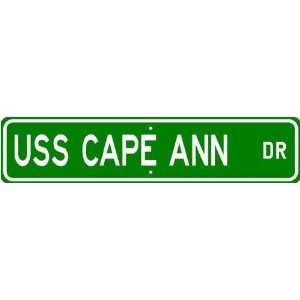  USS CAPE ANN AK 5009 Street Sign   Navy Ship Gift Sailo 