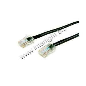  3827BK 14 14FT CAT5E UTP STRANDED PVC BLACK   CABLES 