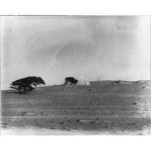  Camp at Kitty Hawk,Dare County,N.C.,1900,Large tent in 