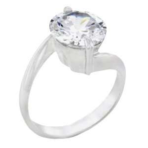  Round Cut Cubic Zirconia Promise Ring: Pugster: Jewelry