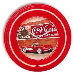  Corvette in Old Time Wall Clock: Home & Kitchen