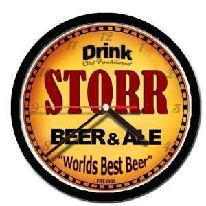  STORR beer and ale cerveza wall clock: Everything Else