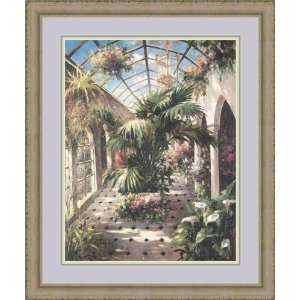  Garden Atrium II by Vera Oxley   Framed Artwork