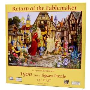   James Christensen Return Of The Fablemaker Jigsaw Puzzle Toys & Games
