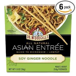 Dr. McDougalls Right Foods Asian Entree, Soy Ginger Noodle, 1.9 Ounce 
