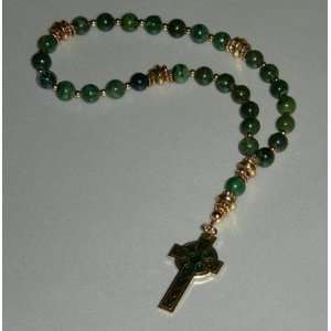  African Jade Celtic Anglican Rosary: Everything Else