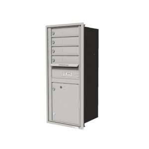   Horizontal Cluster Mailboxes in Postal Grey   Rear: Home Improvement