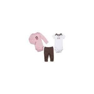   Carters Everyday easy Outfit Daddy Love Me Pink/brown 9 Month: Baby