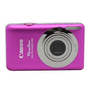 Canon Powershot 100 HS Digital ELPH Camera (Pink) New 013803132038 