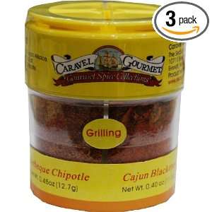 Caravel Gourmet Multichamber, Grilling, 4.5 Ounce (Pack of 3):  