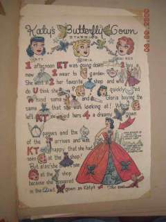 1800s antique SCRAPBOOK girls KATY KEENE comics NY  