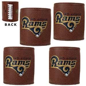  St Louis Rams 4pc Football Can Holder Set Kitchen 