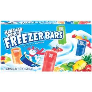 Hawaiian Punch Freezer Bars 10   1 Ounce Bars:  Grocery 