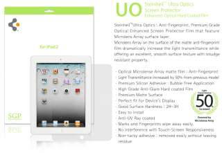 SGP UO Ultra Optics Anti Fingerprint Screen protector Film for iPad2 