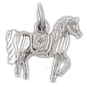   14K White Gold Charm Carousels 0.5   Gram(s) CleverSilver Jewelry