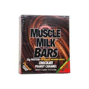  Muscle Milk Bars Chocolate Peanut Caramel 8 Chocolate 