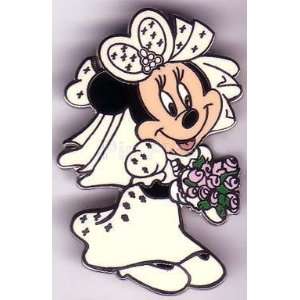  Disney Pin 4794 DLR   Bride Minnie (2001) Everything 