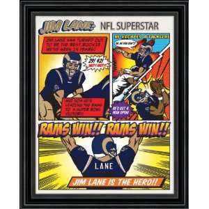  St. Louis Rams Personalized Cartoon Print: Sports 