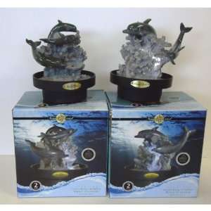 Lighted Dolphin Waterfall Case Pack 4:  Home & Kitchen
