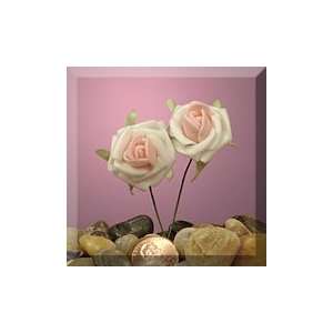  36ea   1 Sweet Rose Foam Flower: Arts, Crafts & Sewing