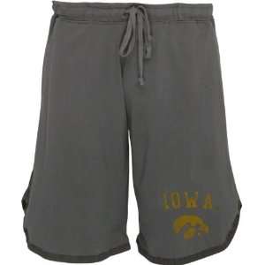    Iowa Hawkeyes Charcoal Jersey Gym Shorts